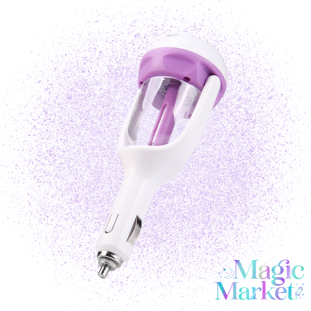 Difusor de Aceites Esenciales para Auto Morado