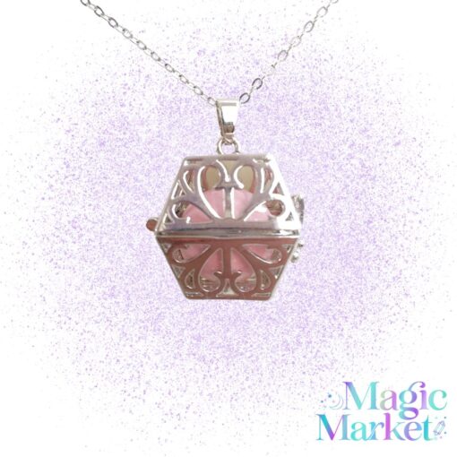 Llamador de Ángeles Cofre Rosa - Imagen 2