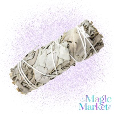 Sahumerio Smudge o Atado Artesanal de Salvia Blanca elaborado con ingredientes naturales y recolectados de forma sostenible