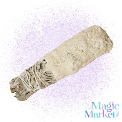 Sahumerio Artesanal de Salvia Blanca Bañado en Copal elaborado con ingredientes naturales