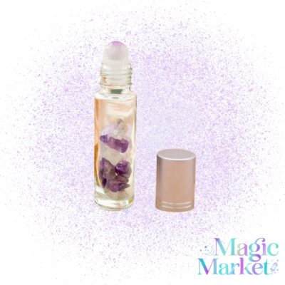 Roll On Glow de Amatista Natural para calma y autocuidado