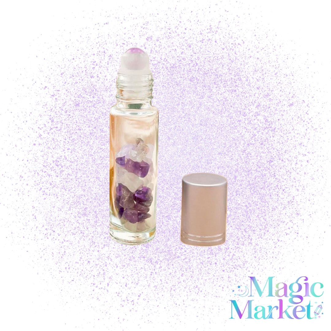 Roll On Glow de Amatista Natural para calma y autocuidado